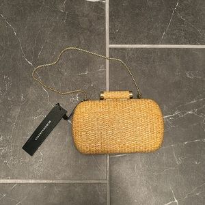 New woven purse/clutch BCBGmaxazria